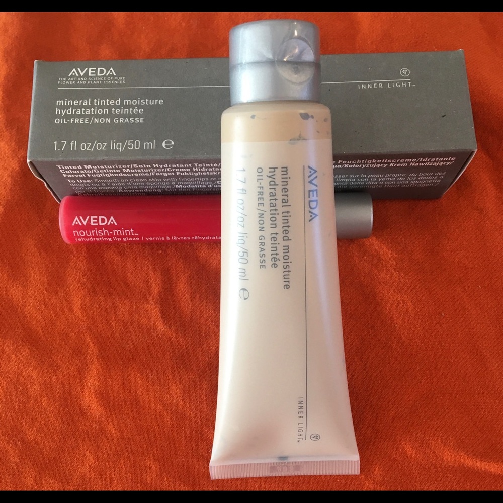 AVEDA Mineral Tinted Moisture Beechwood & Lip NEW